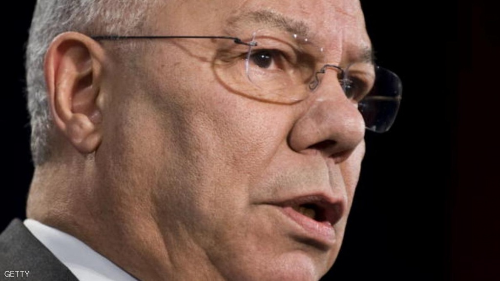 Former US Secretary of State Colin Powell delivers remarks during the America's Promise Alliance Education event at the US Chamber of Commerce in Washington, DC, March 1, 2010.                    AFP  PHOTO/Jim WATSON (Photo credit should read JIM WATSON/AFP/Getty Images)